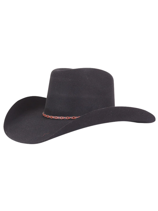 Texana Last Rabbit 50X Wool for Men 'El Señor de los Cielos' - ID: 41671 Cowboy Hat El Señor de los Cielos Black