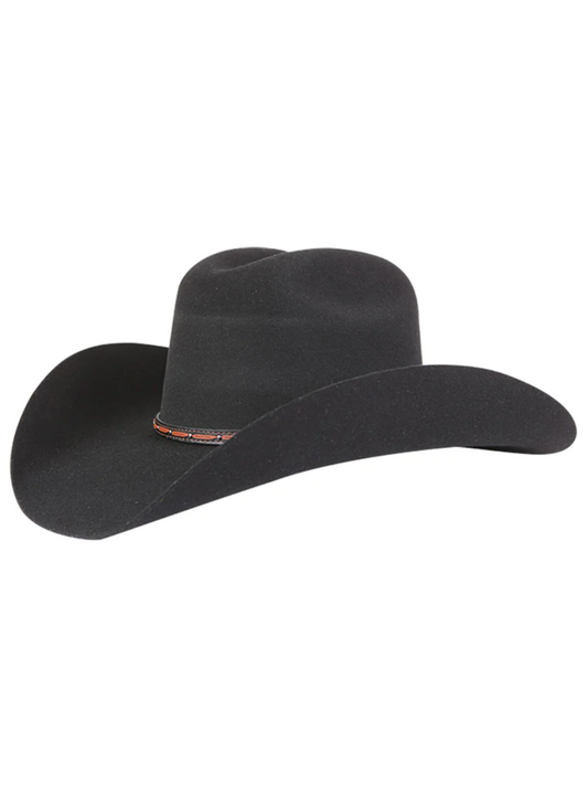 Texana Horma Rebeka 50X Lana para Hombre 'El Señor de los Cielos' - ID: 41675 Cowboy Hat El Señor de los Cielos Negro