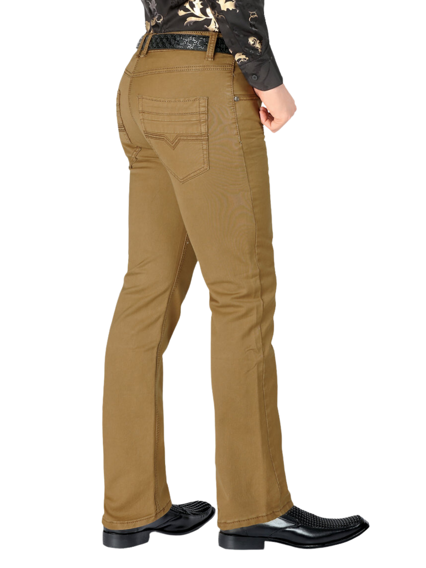 Pantalon Vaquero de Mezclilla Stretch para Hombre 'Montero' - ID: 5573 Denim Jeans Montero 