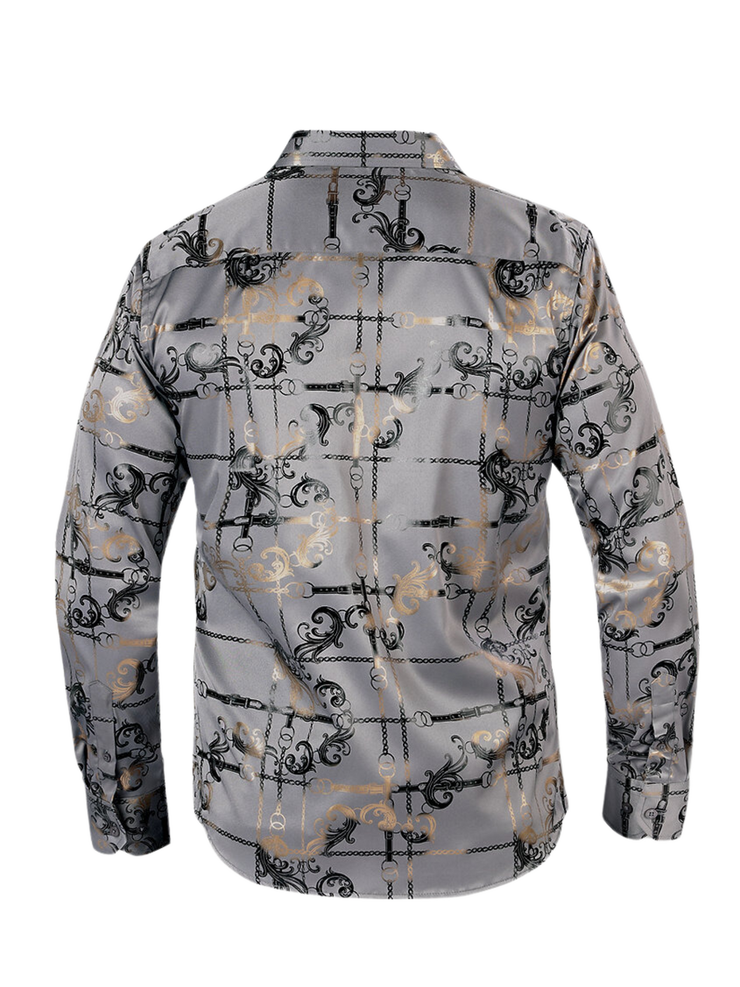 Printed Long Sleeve Casual Shirt for Men 'Montero' - ID: 0794 Casual Shirt Montero