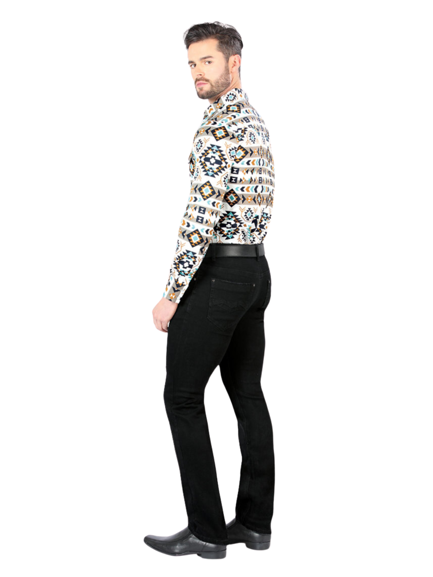 Pantalon Vaquero de Mezclilla Stretch para Hombre 'Montero' - ID: 5303 Denim Jeans Montero 