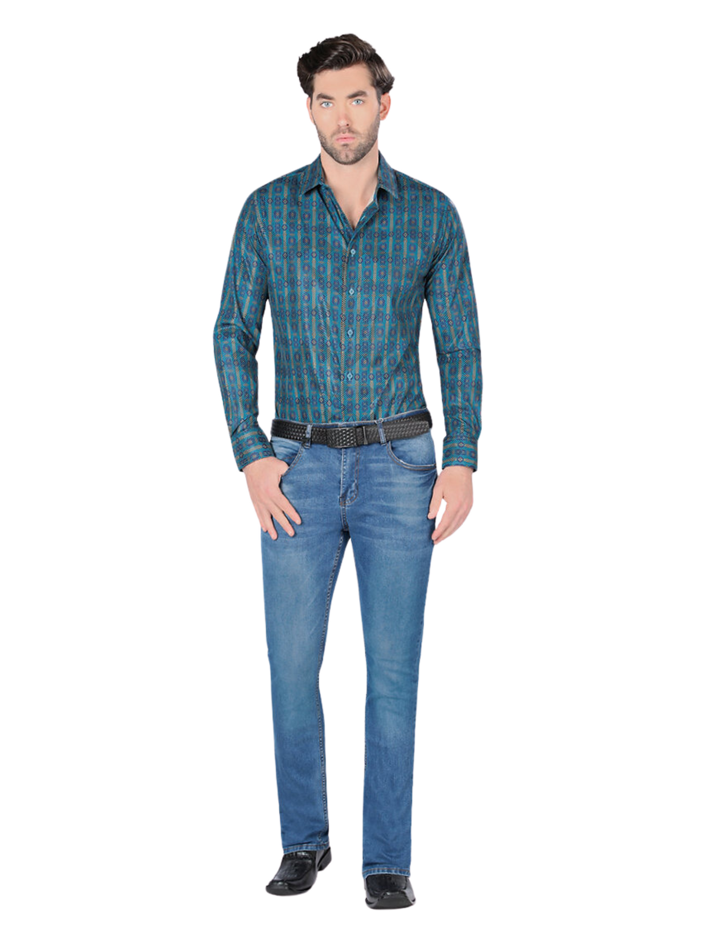 Stretch Denim Jeans for Men 'Montero' - ID: 5310 Denim Jeans Montero Blue