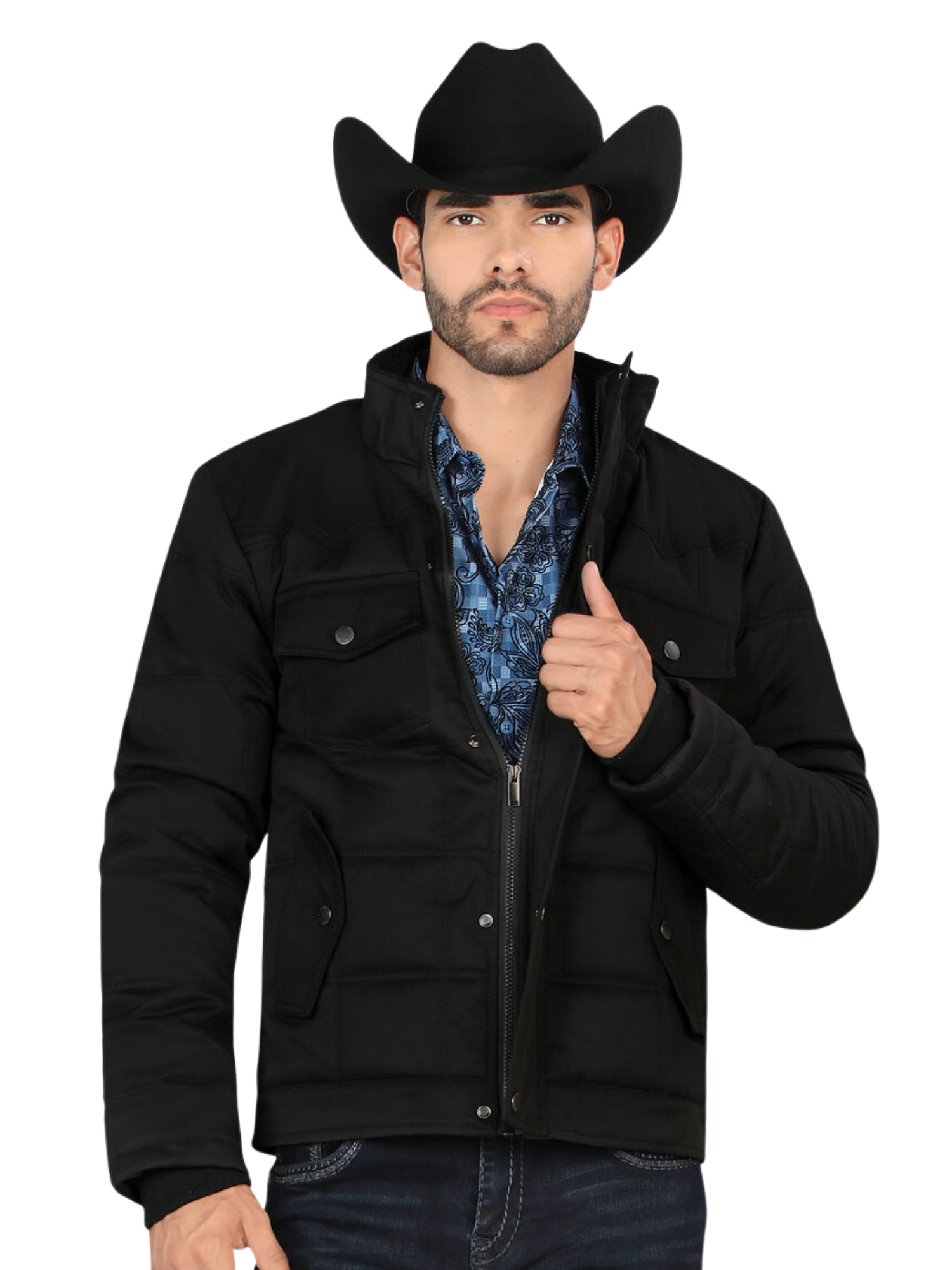 Chamarra Casual Termica de Forro Afelpado (Tipo Borrego) para Hombre 'Montero' ID: 0894