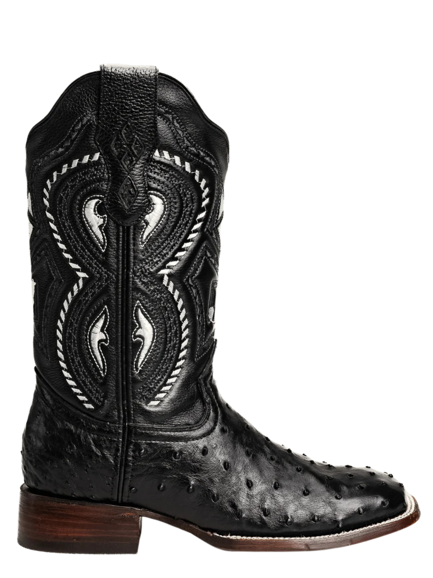 Botas Vaqueras Rodeo Exoticas de Avestruz Original para Hombre 'Joe Boots' - ID: 703NE Botas Avestruz Original Joe Boots 