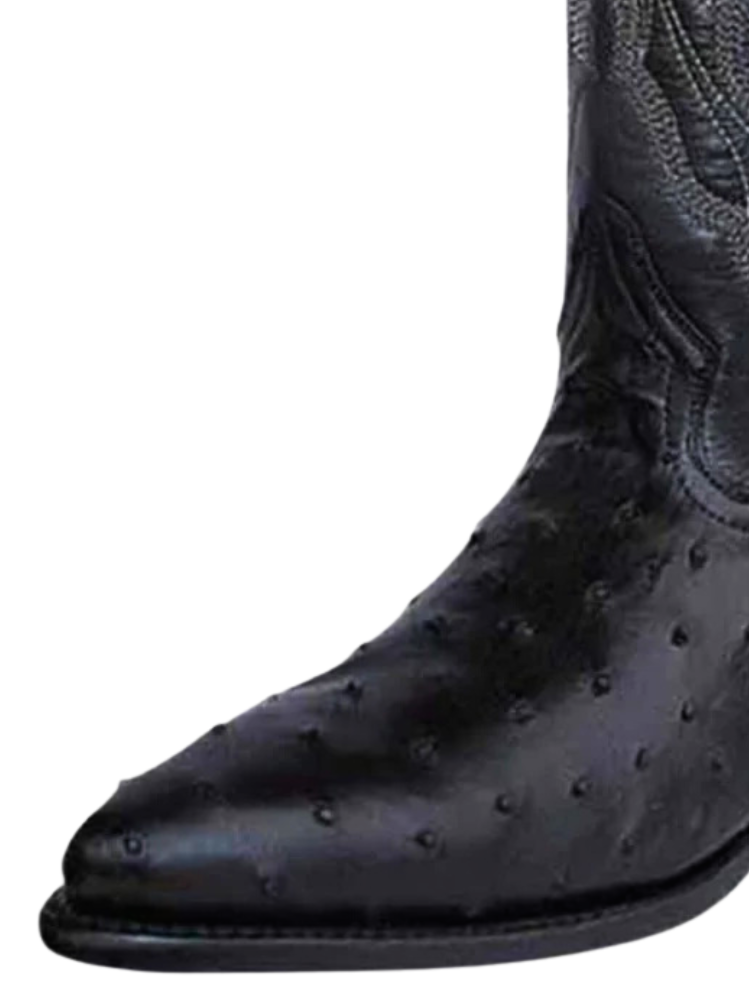 Botas Vaqueras Exoticas de Avestruz Original para Hombre 'Rodeo Cartie' - ID: 903NE Botas Avestruz Original Joe Boots 