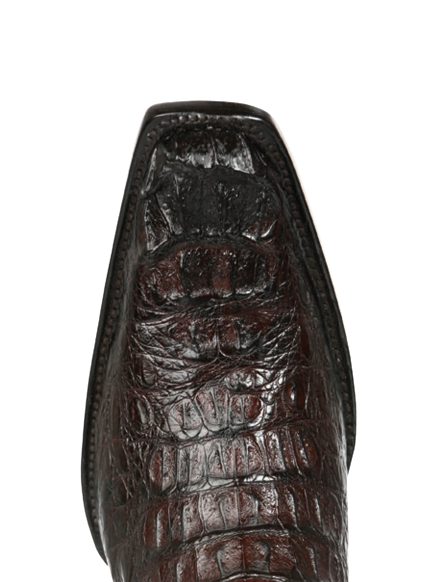 Botas Vaqueras Exoticas de Caiman Nuca Original para Hombre 'El General' - ID: 45081 Botas Caiman Original El General