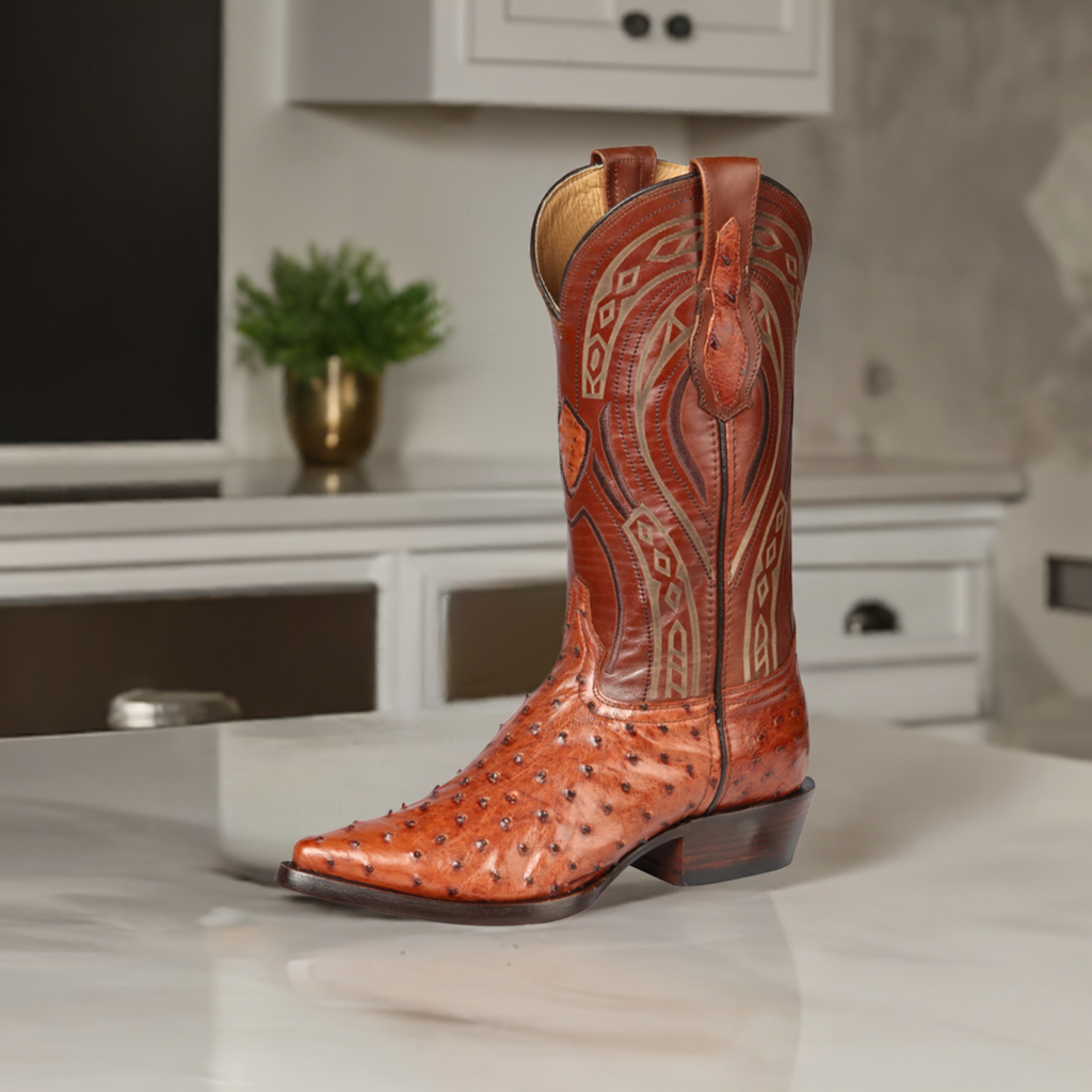 Botas Vaqueras de Avestruz Original Cowboy Boots Don Max Western