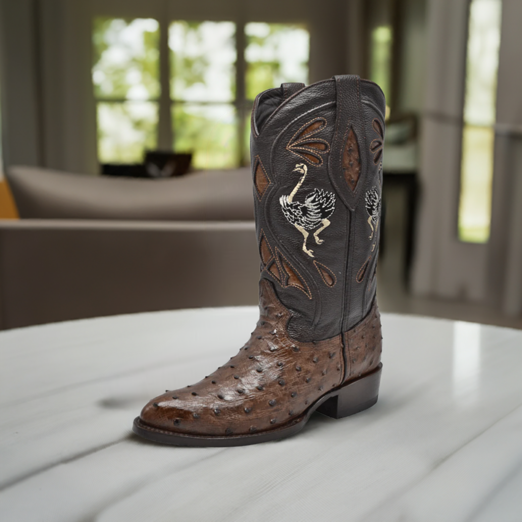 Botas rodeo avestruz online