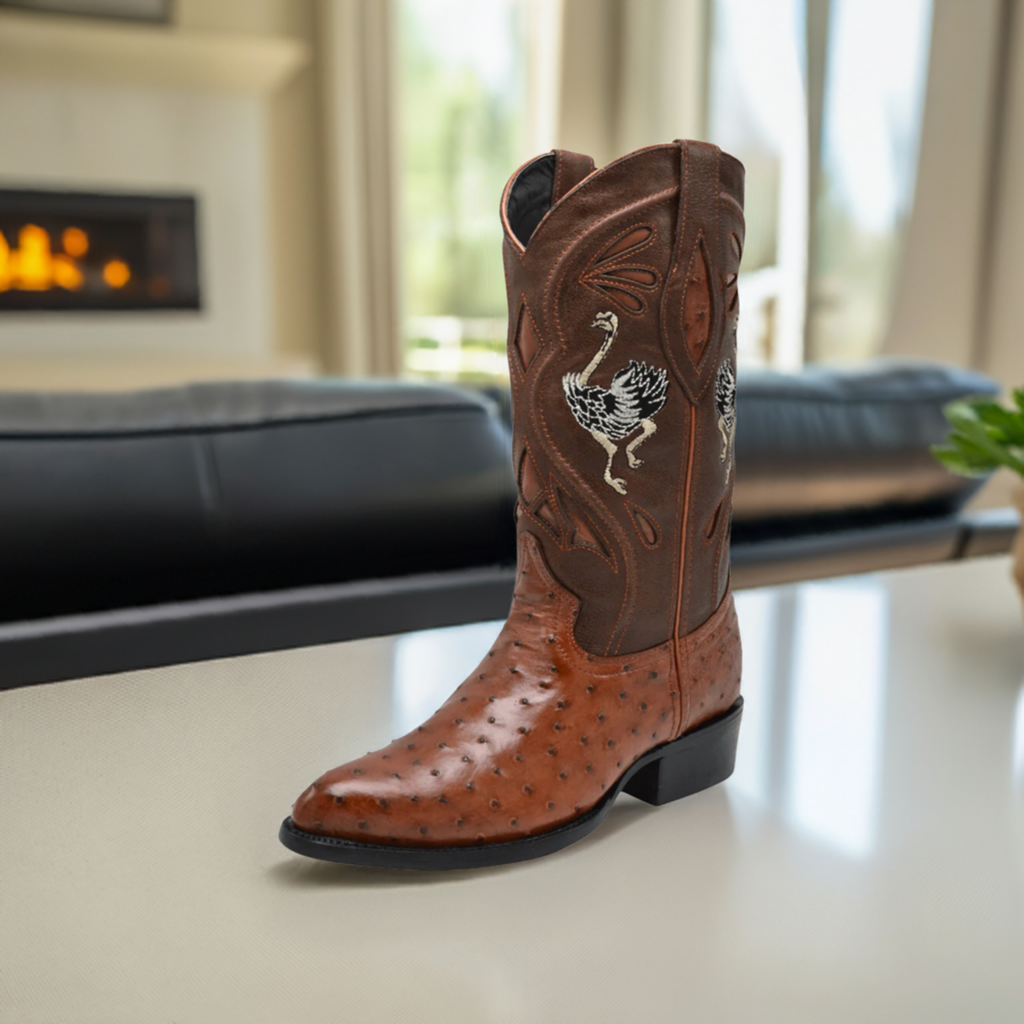 Original Ostrich Cowboy Boots Cowboy Boots Don Max Western