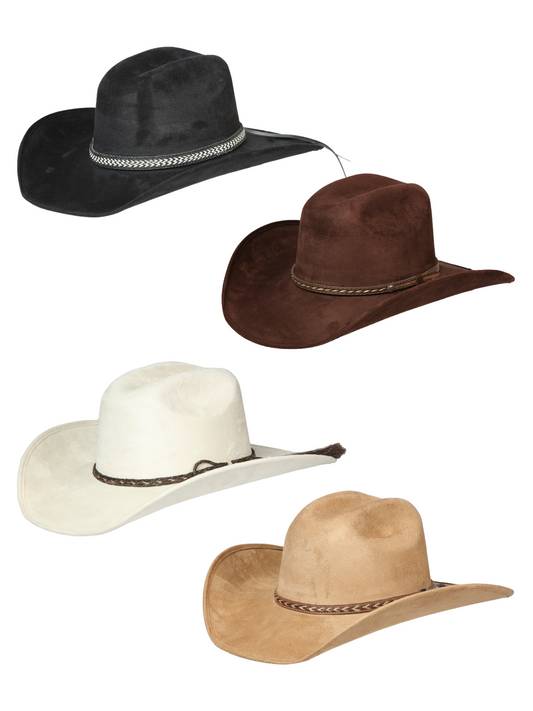 Suede Toro Cowboy Hat for Men 'El General' Cowboy Hat El General