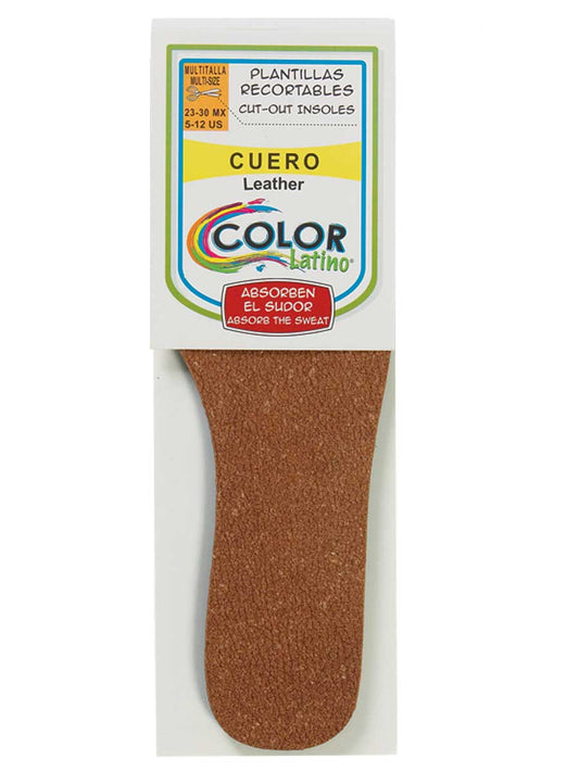 Plantillas para Zapatos de Cuero Multitalla Recortables, 1 Par 'Color Latino' - ID: 19782 Plantillas Color Latino Default Title