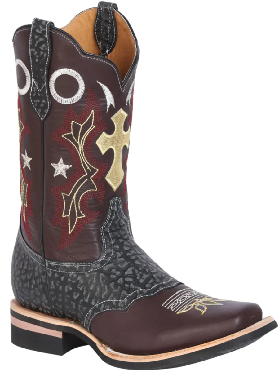 Botas Men Cowboy Boots Genuine Leather Bull Neck - Cowboy Boots – Don Max Western