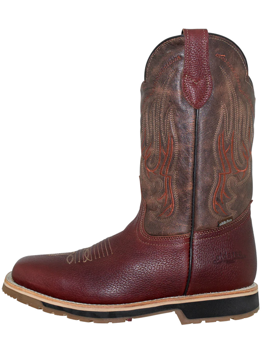 Men's Genuine Leather Soft Toe Pull-On Tube Rodeo Work Boots 'Establo' - ID: 41541 Work Boots Establo Shedron