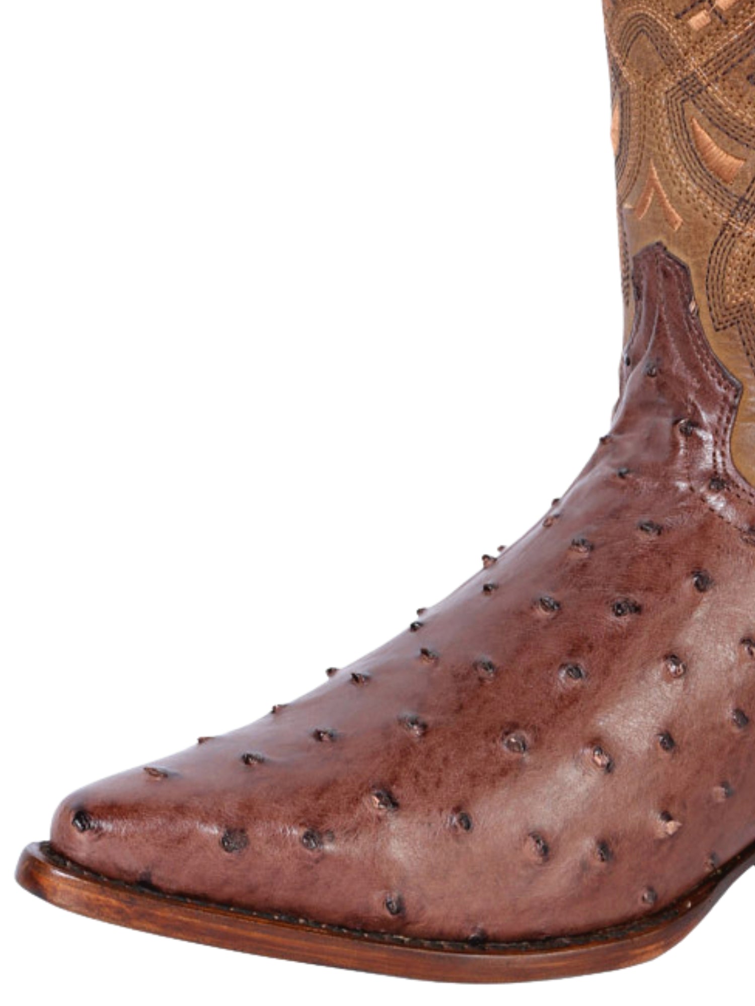 Botas Vaqueras Exoticas de Avestruz Original para Hombre '100 Años' - ID: 42767 Cowboy Boots 100 Años 