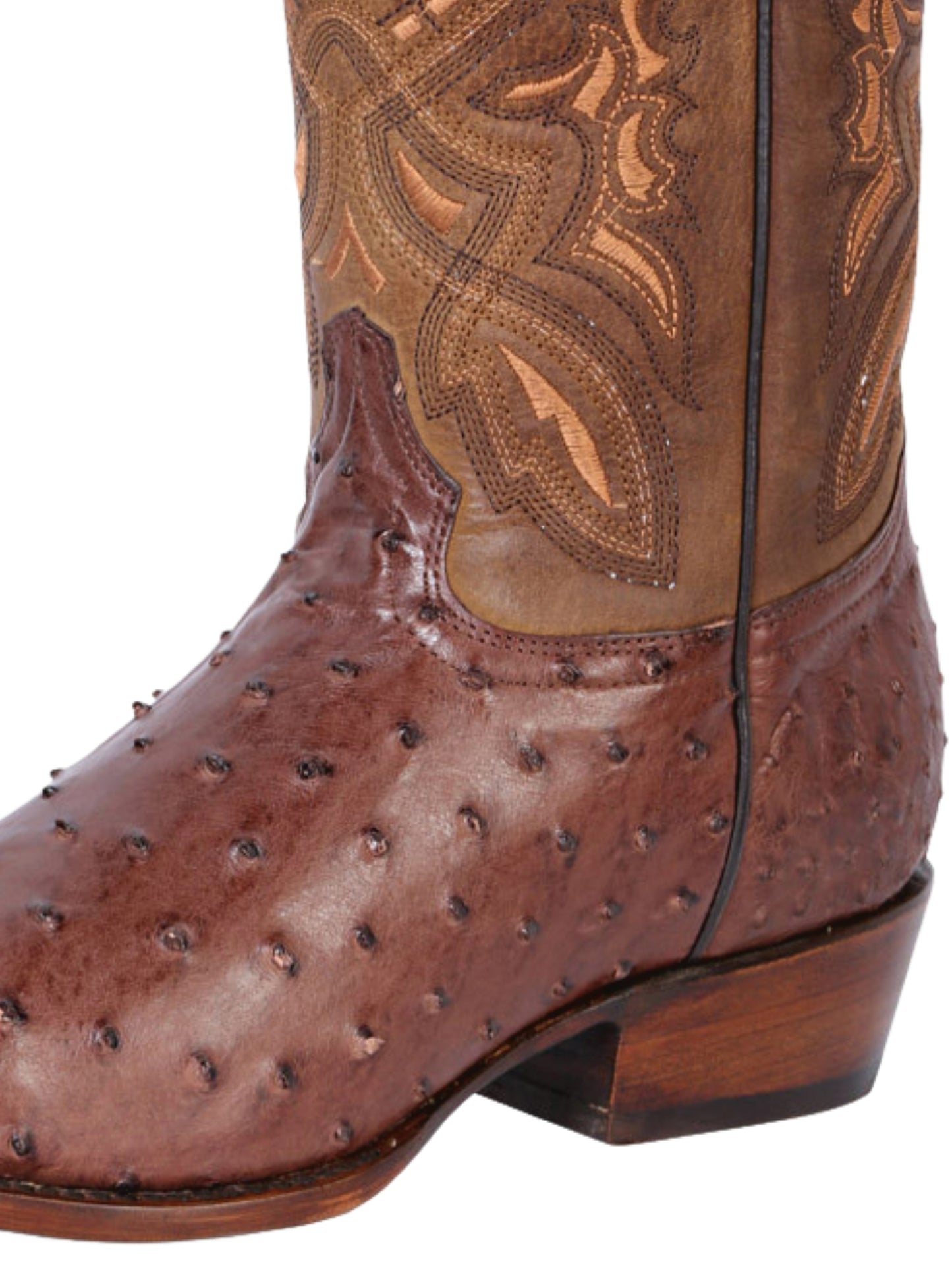 Original Ostrich Exotic Cowboy Boots for Men '100 Years' - ID: 42767