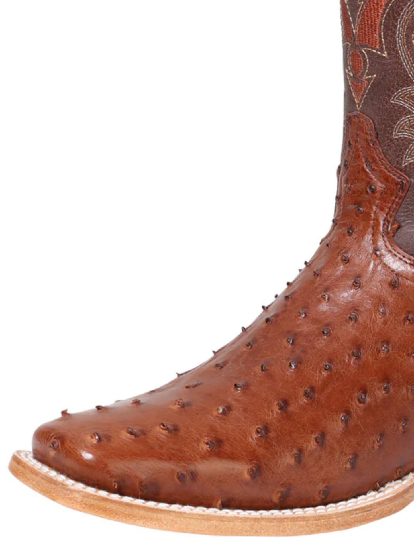 Original Ostrich Rodeo Exotic Cowboy Boots for Men '100 Years' - ID: 42770