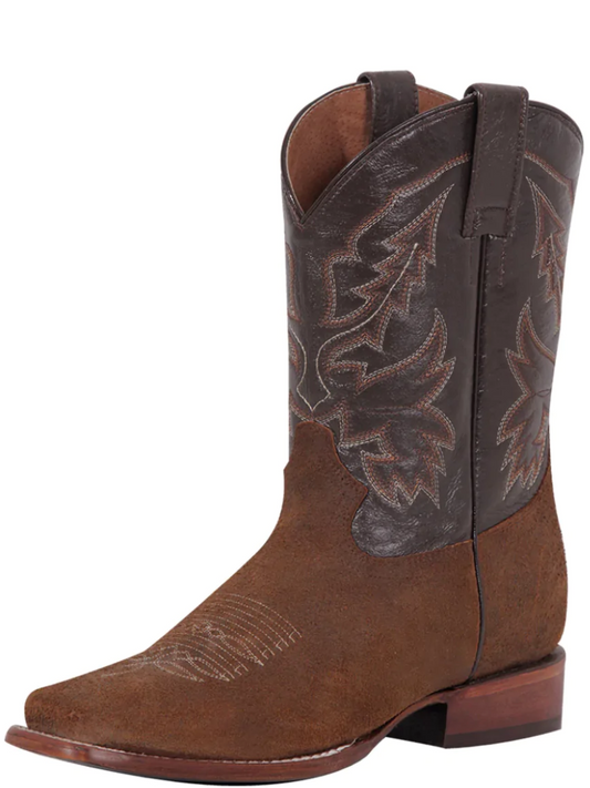 Classic Genuine Leather Rodeo Cowboy Boots for Men 'El General' - ID: 43008 Cowboy Boots El General Miel