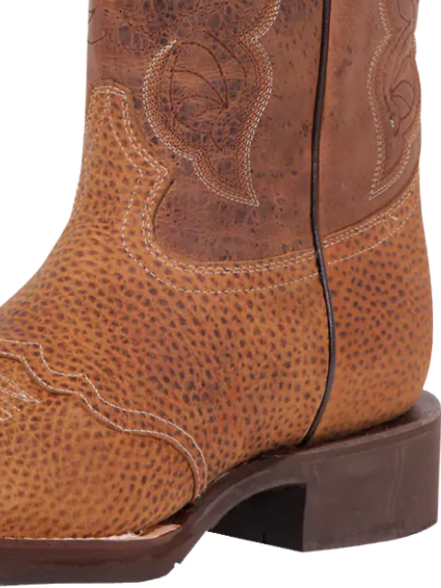 Botas Vaqueras Rodeo Clasicas de Piel Genuina para Hombre 'El General' - ID: 43012 Cowboy Boots El General 