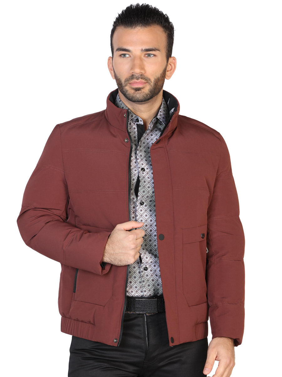 Casual Coffee Jacket for Men 'The Lord of the Skies' - ID: 43084