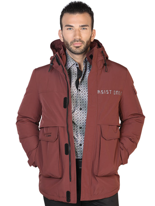 Casual Coffee Jacket for Men 'The Lord of the Skies' - ID: 43086