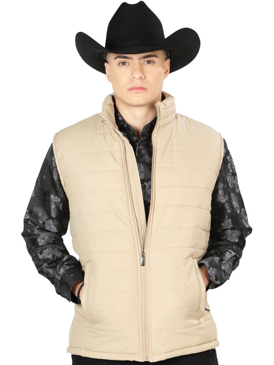 Ultralight Padded Vest Supreme Quality AAA Khaki for Men 'El General' - ID: 43314
