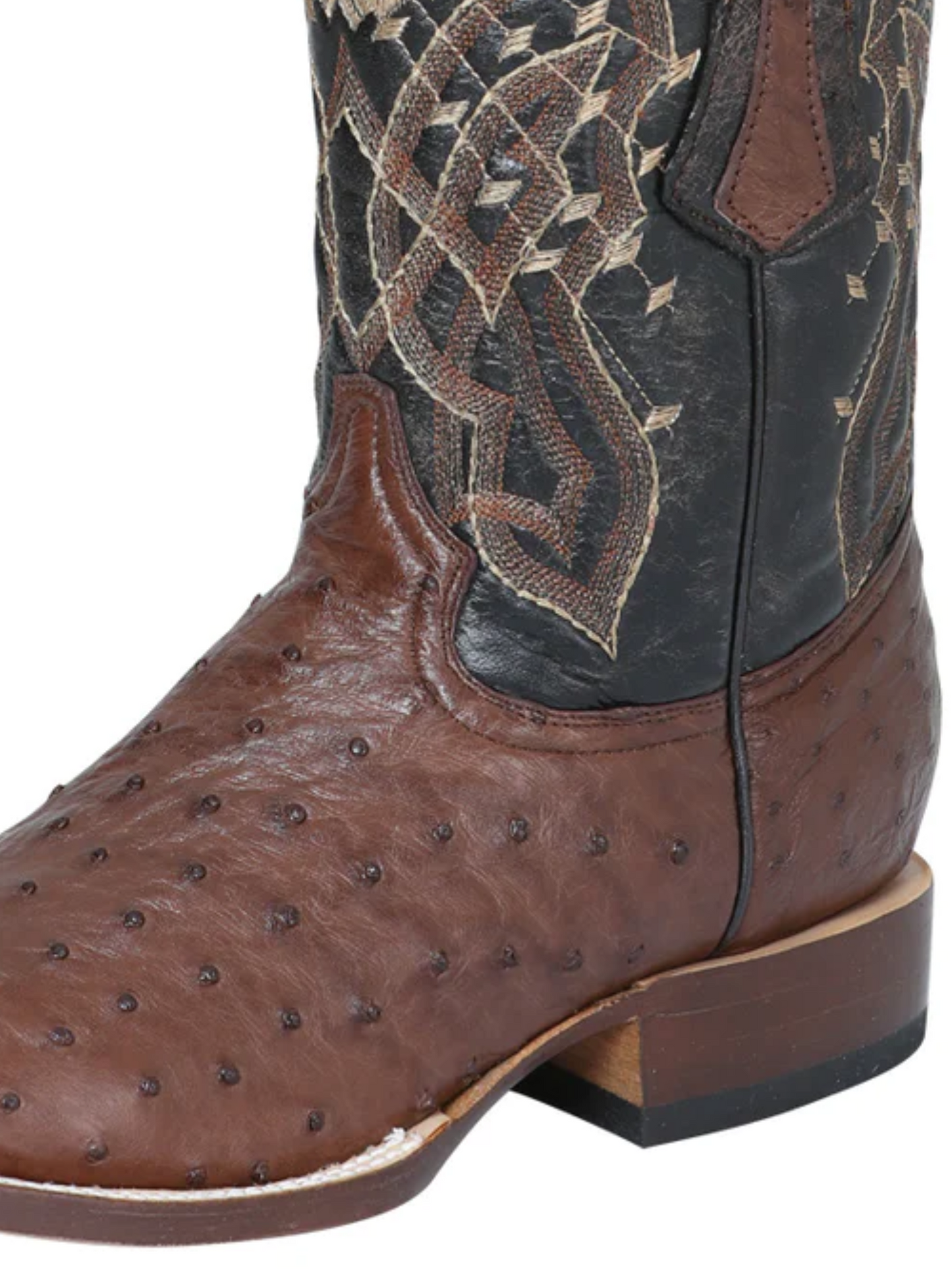 Original Ostrich Rodeo Exotic Cowboy Boots for Men 'Centenario' - ID: 124407