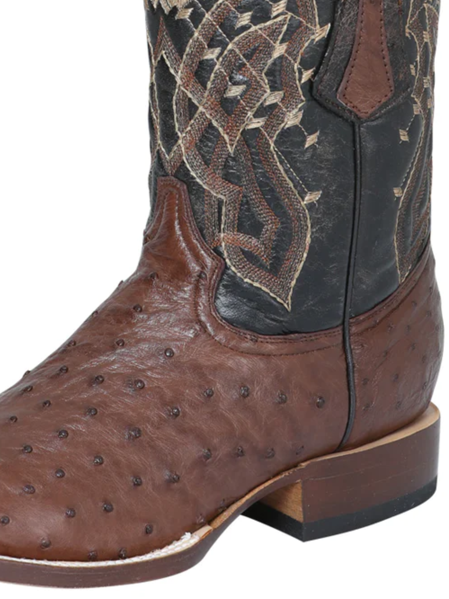 Botas Vaqueras Rodeo Exoticas de Avestruz Original para Hombre 'Centenario' - ID: 124407 Cowboy Boots Centenario 