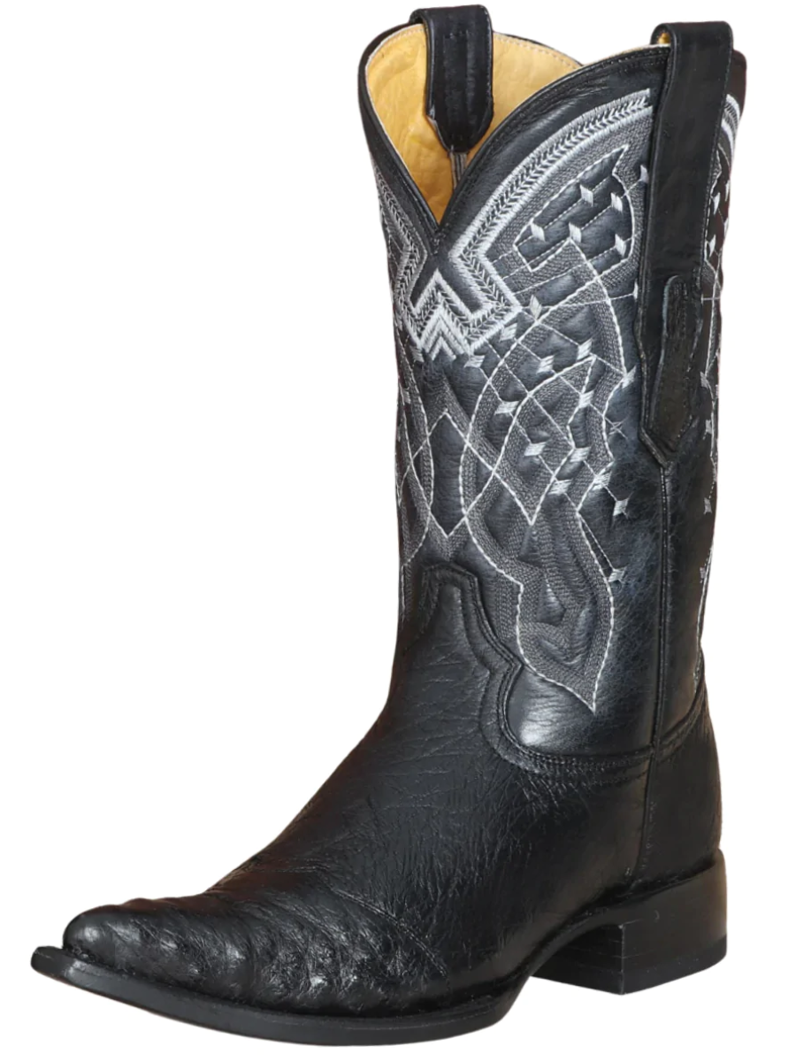 Exotic Cowboy Boots with Original Ostrich Toe for Men 'Centenario' - ID: 124410