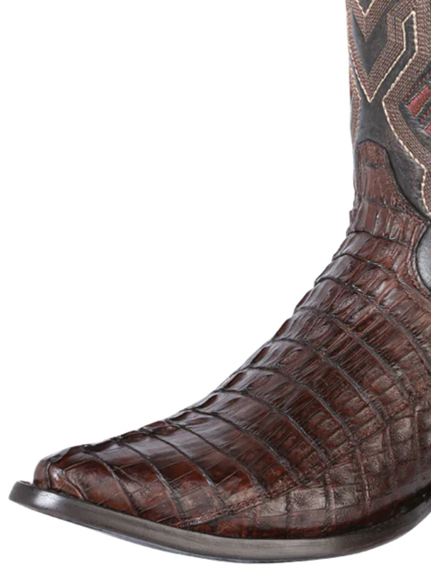 Exotic Caiman Cola Original Cowboy Boots for Men 'Centenario' - ID: 124466