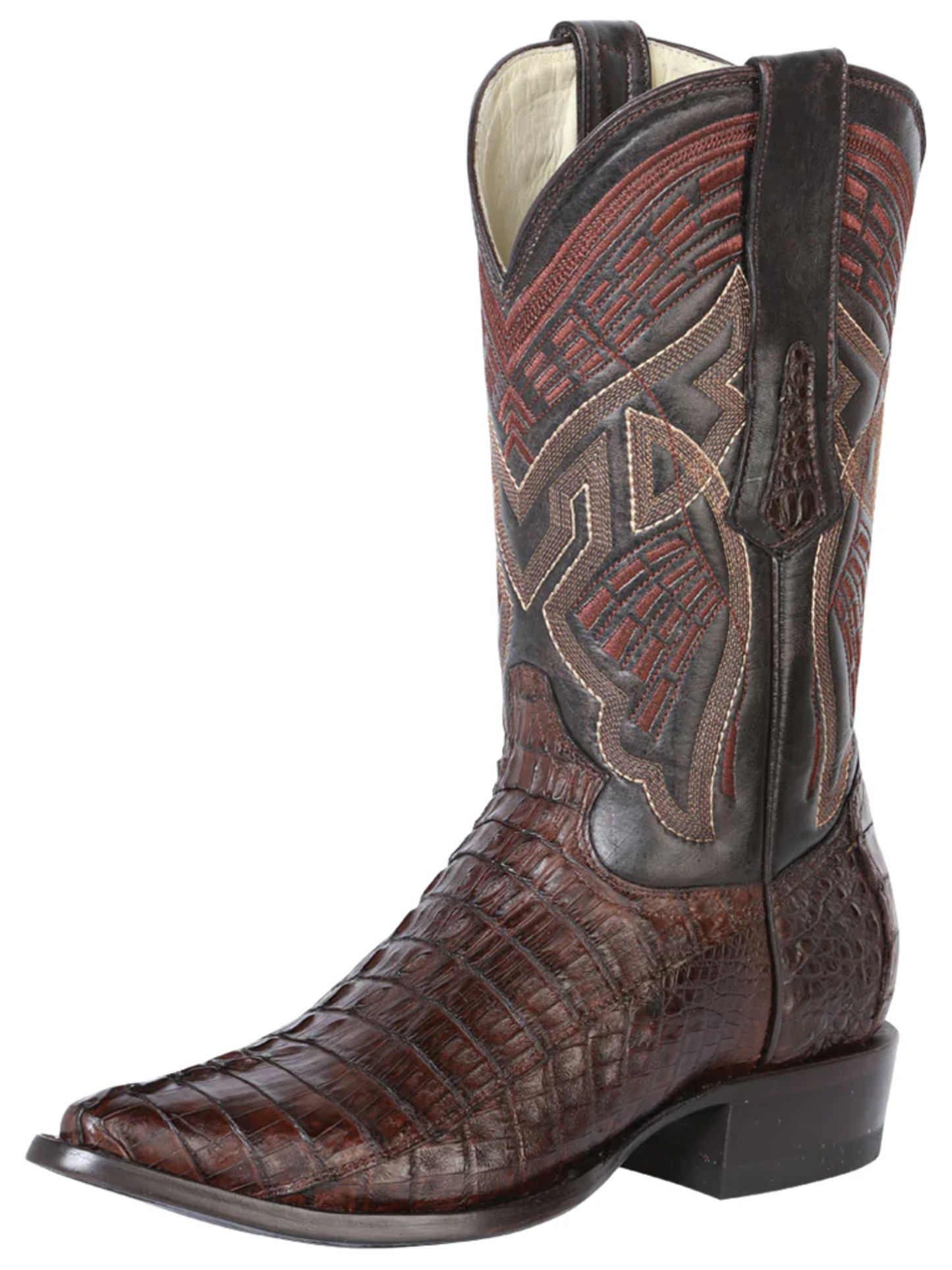 Exotic Caiman Cola Original Cowboy Boots for Men 'Centenario' - ID: 124466