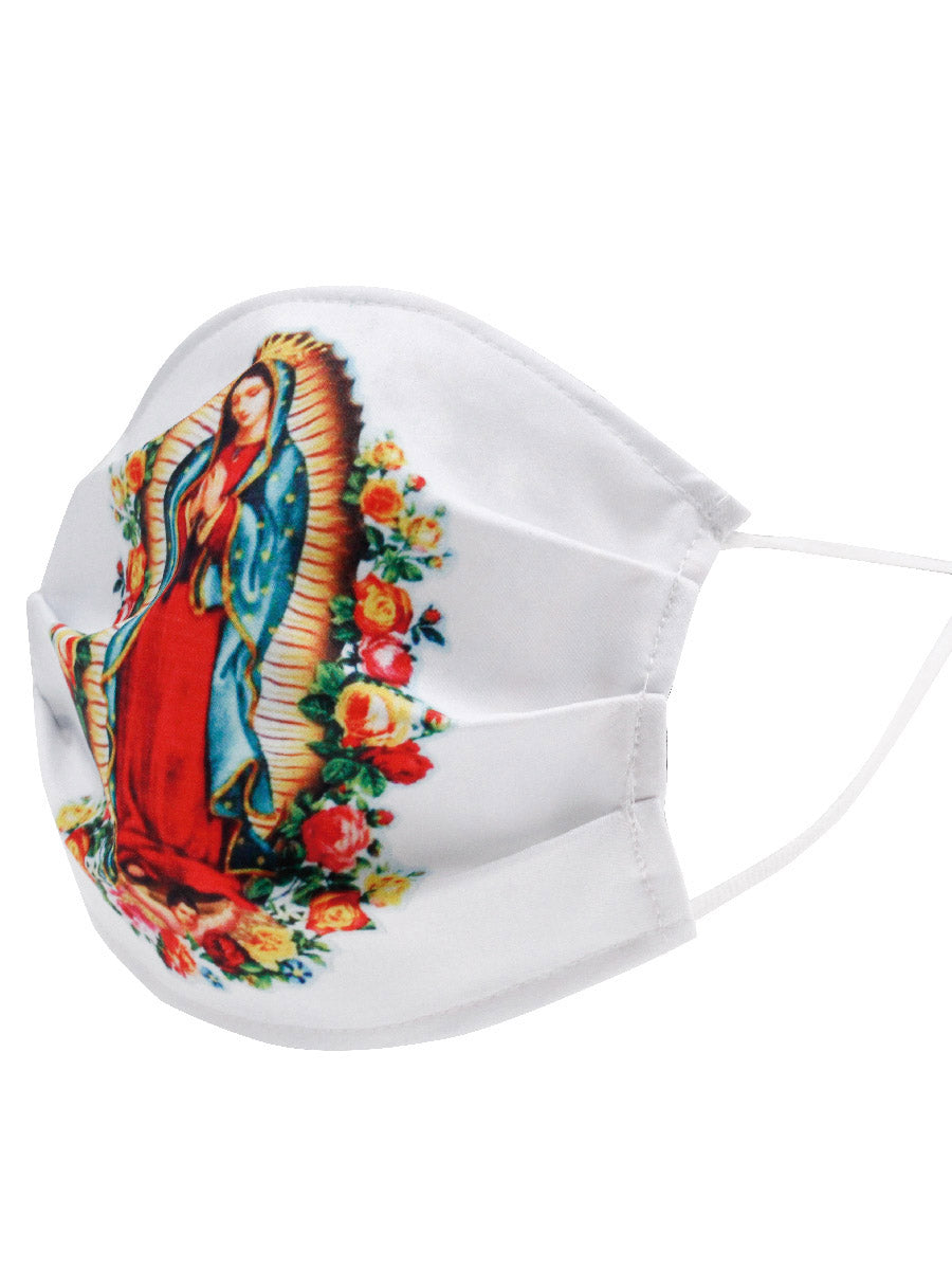 Virgin Guadalupe Face Mask - Cubrebocas Impreso de Virgen de Guadalupe - ID: 125611 Face Mask Don Max Default Title
