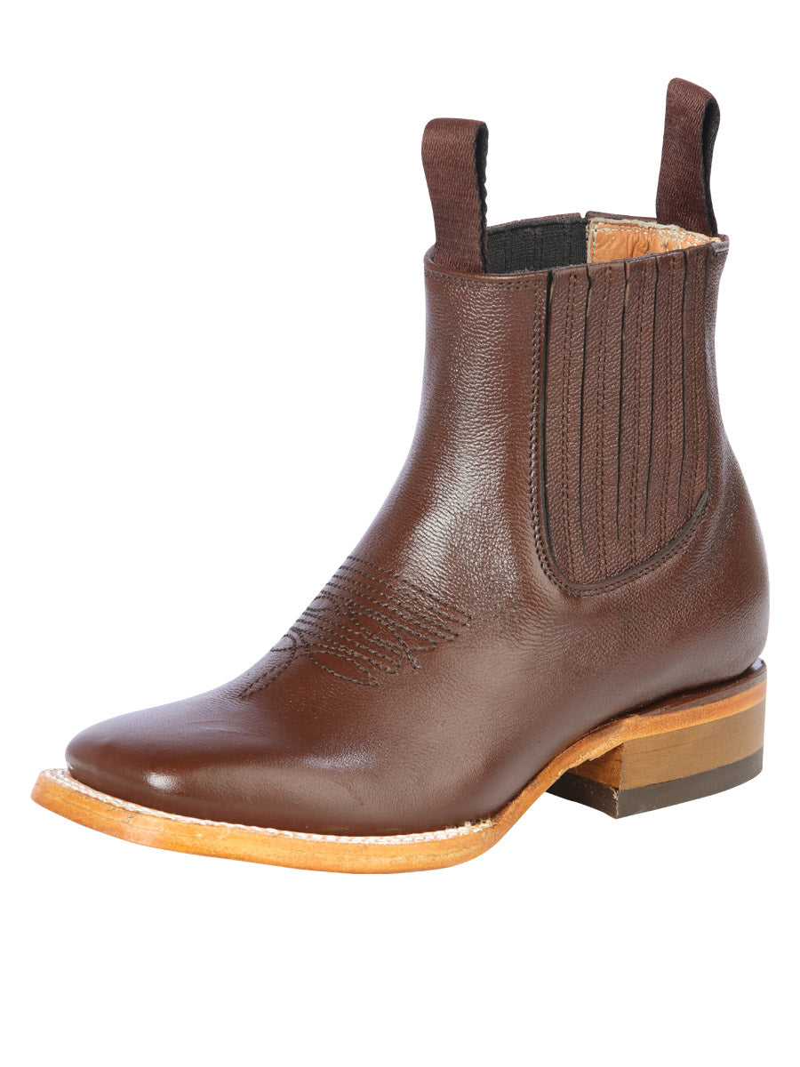 Classic Genuine Leather Cowboy Boots for Children 'Jar Boots' - ID: 126590