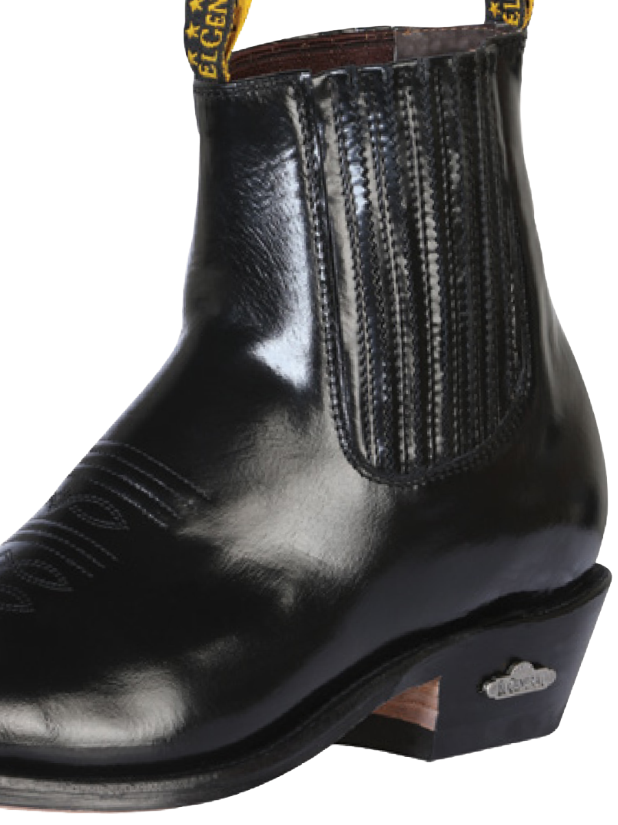 Classic Genuine Leather Chameleon Finish Cowboy Boots for Men 'El General' - ID: 181