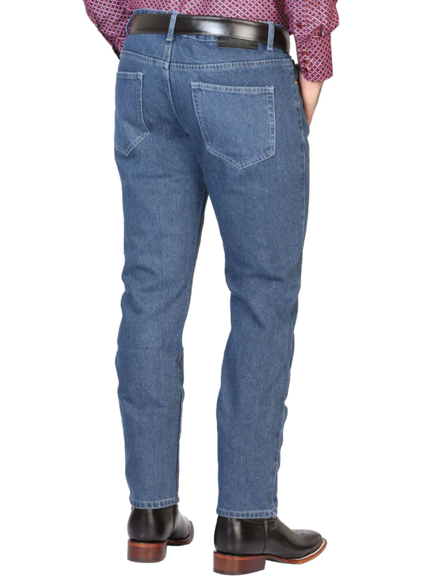 Pantalon de Mezclilla Casual Azul Claro para Hombre 'El General' - ID: 41331 Denim Jeans El General 