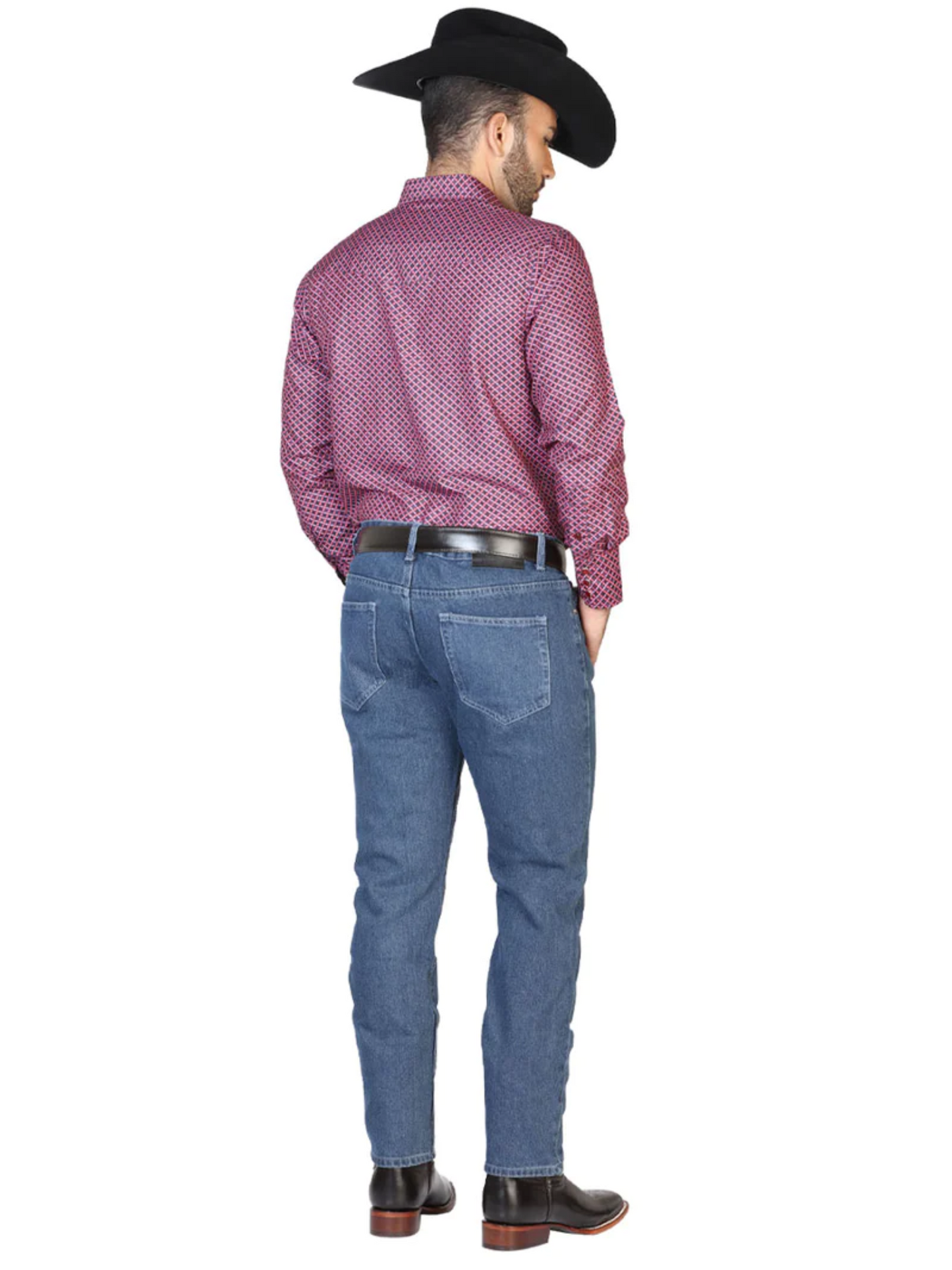 Light Blue Casual Denim Pants for Men 'El General' - ID: 41331 Denim Jeans El General