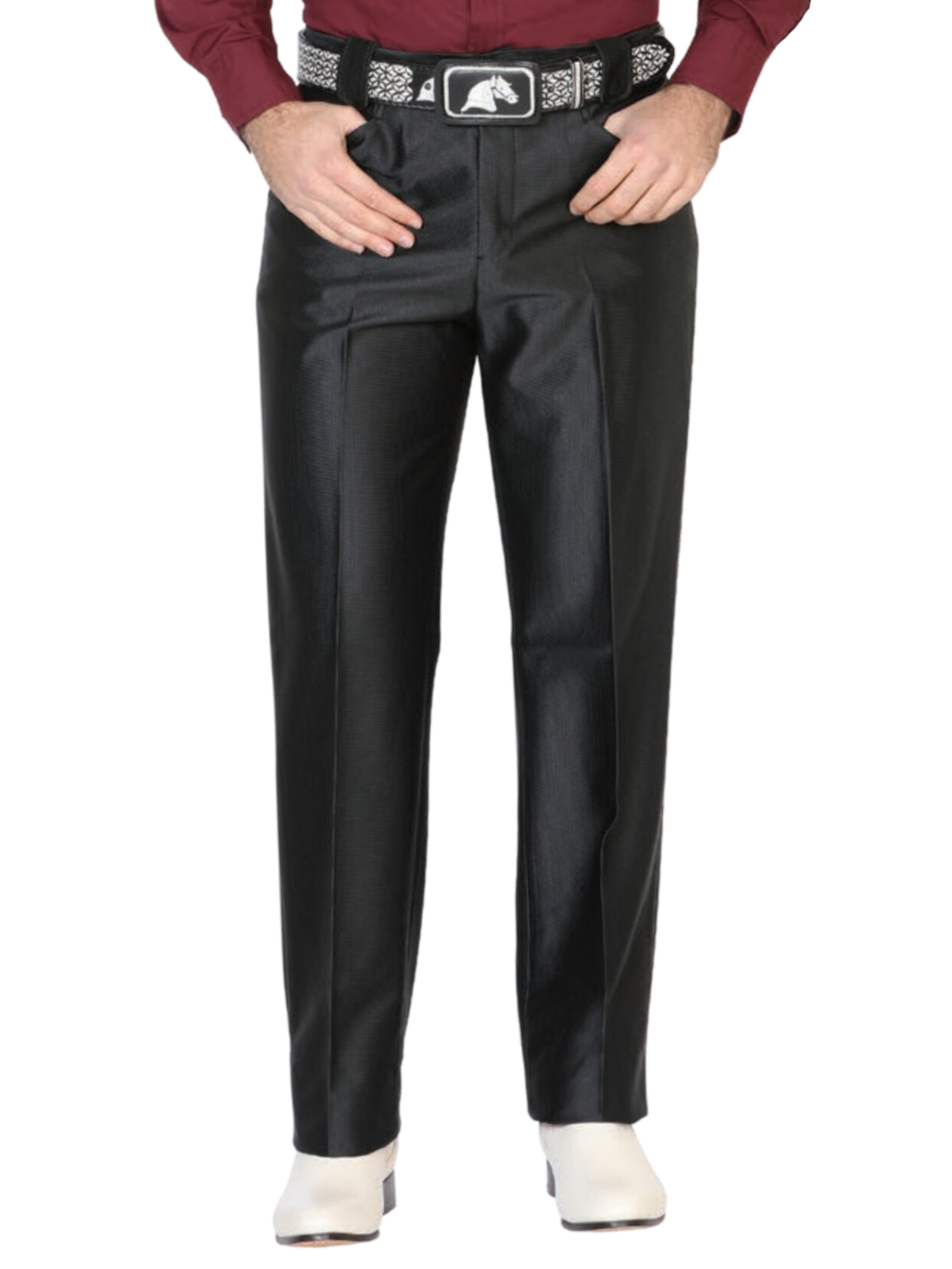 Plain Dress Pants - Dress Pants Don Max Western Plain Dress Pants - Dress Pants Don Max Western