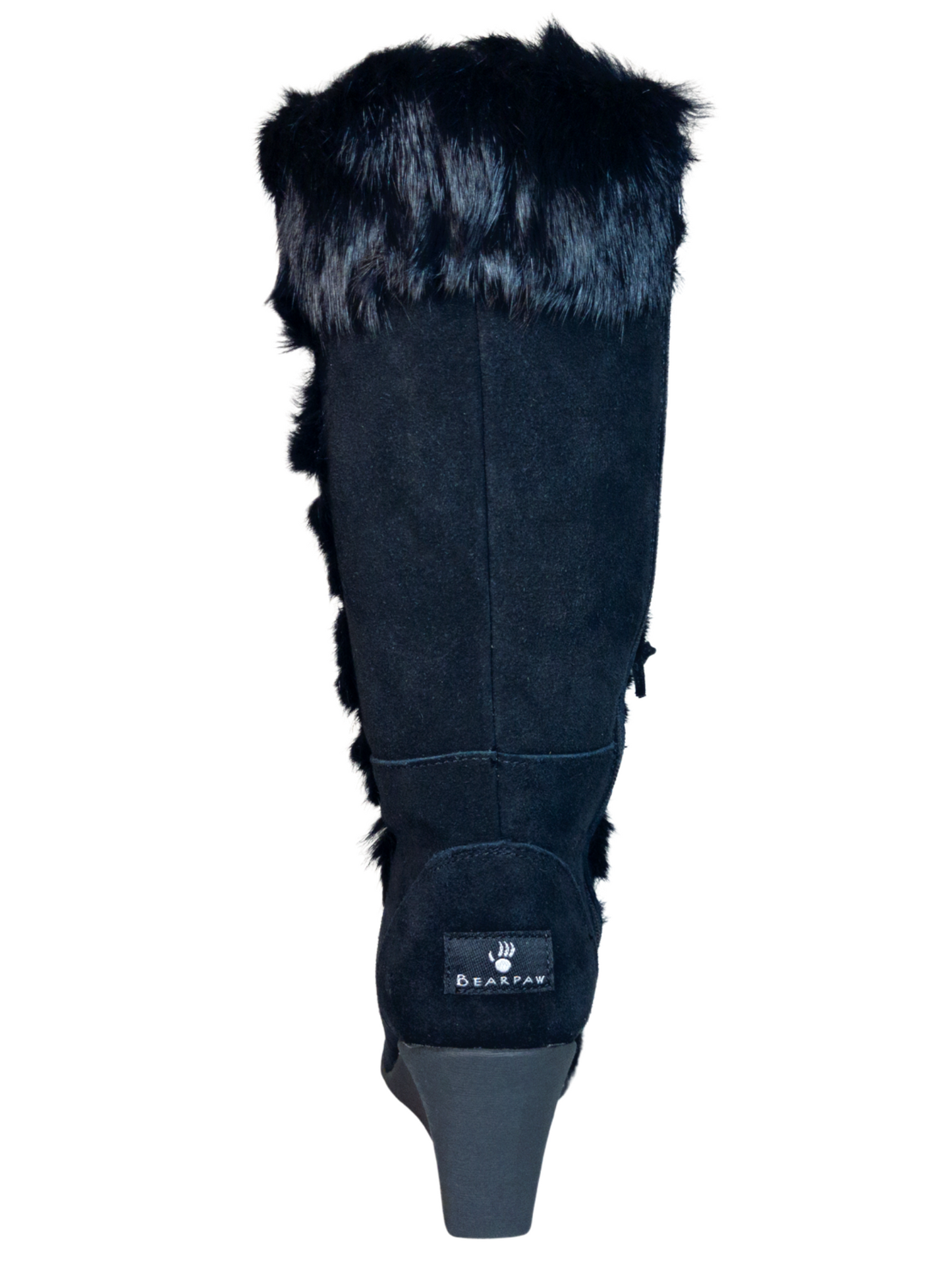 Botas de Invierno de Cuña de Piel Gamuza/Pelo de Conejo para Mujer 'Bearpaw' - ID: 7132 Winter Boots Bearpaw 