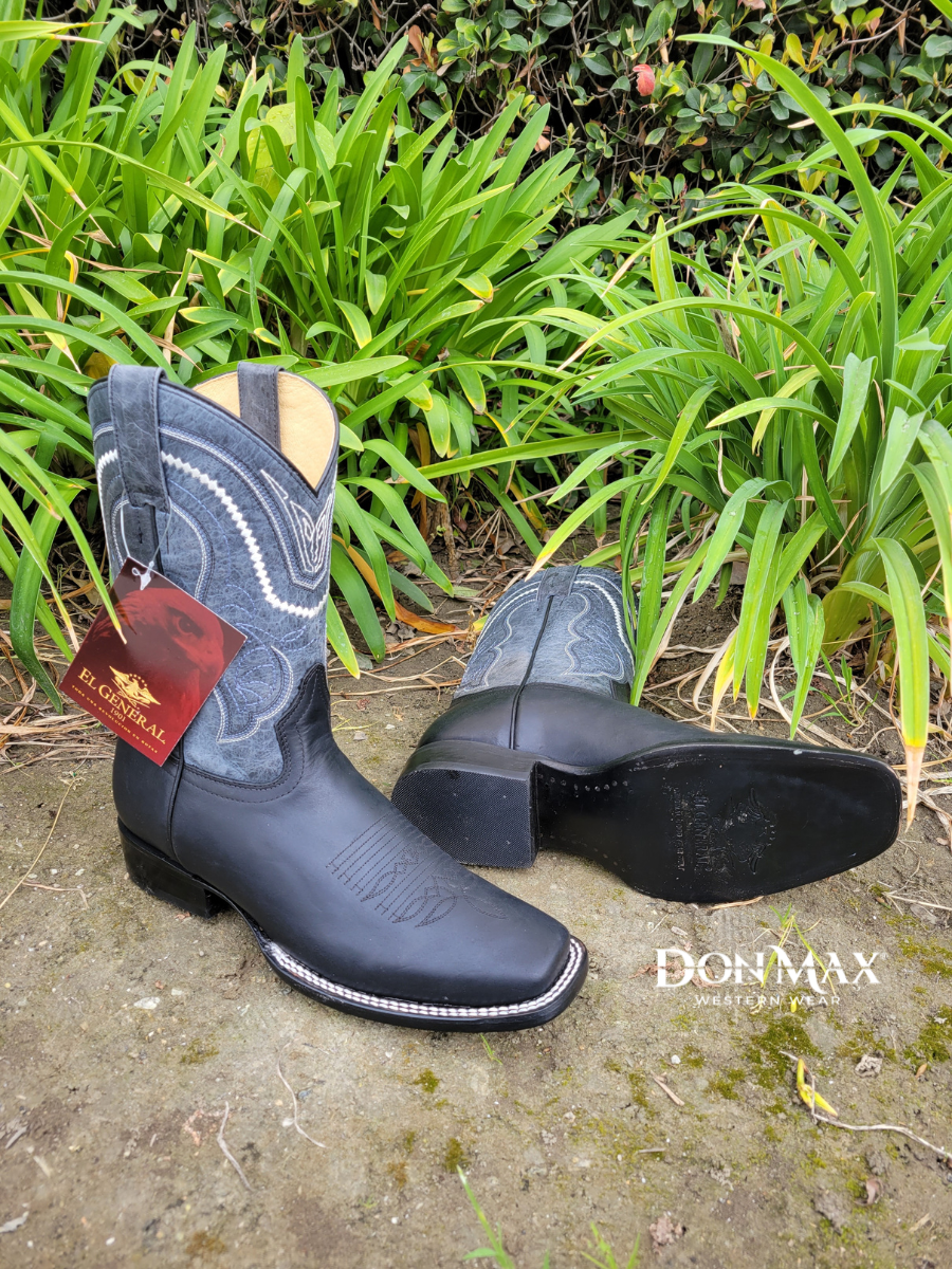 Botas Vaqueras Piel Genuina Cowboy Boots Don Max Western